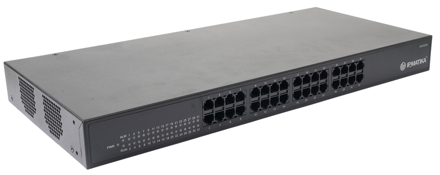 IPmatika IGW3200, voip-шлюз на 32 порта FXS